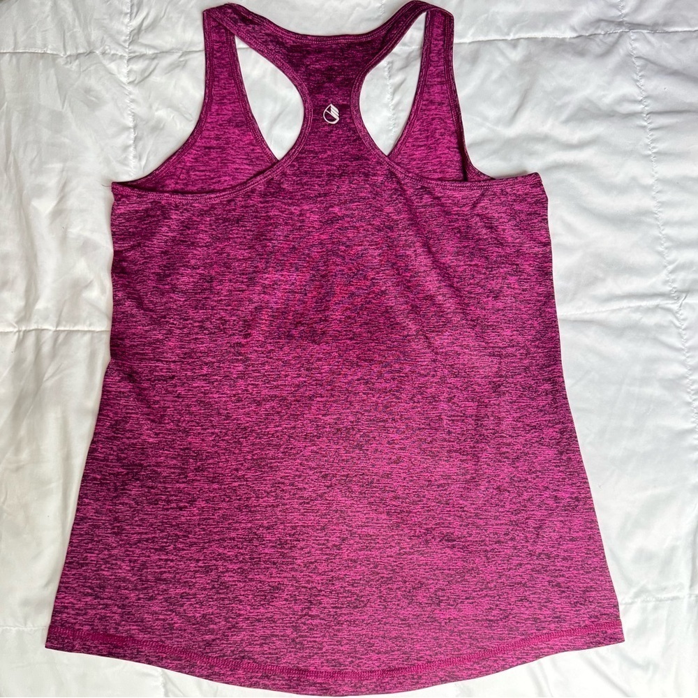 Icyzone Racerback Athletic Running Tank Top - Picture 4 of 5